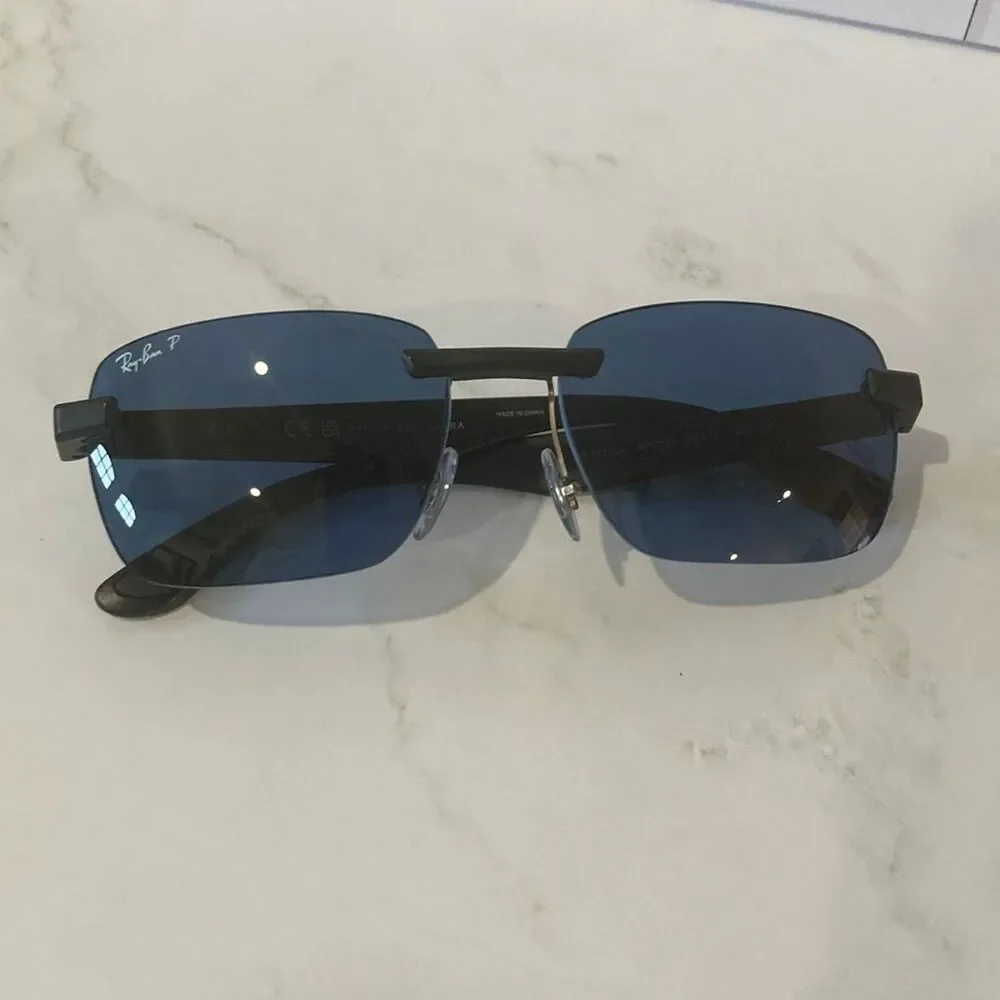 Ray-Ban RB4470CH Chromance Men’s Unisex Polarized Blue Sunglasses